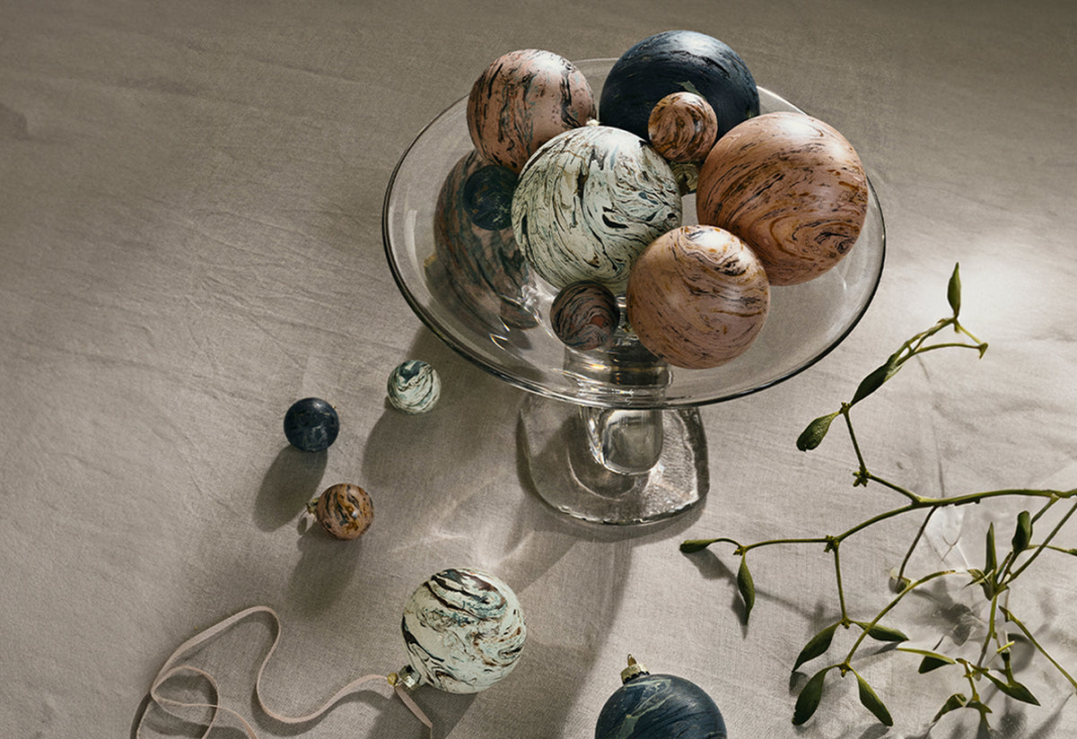 Marble Baubles, Set of 4, Ferm living
