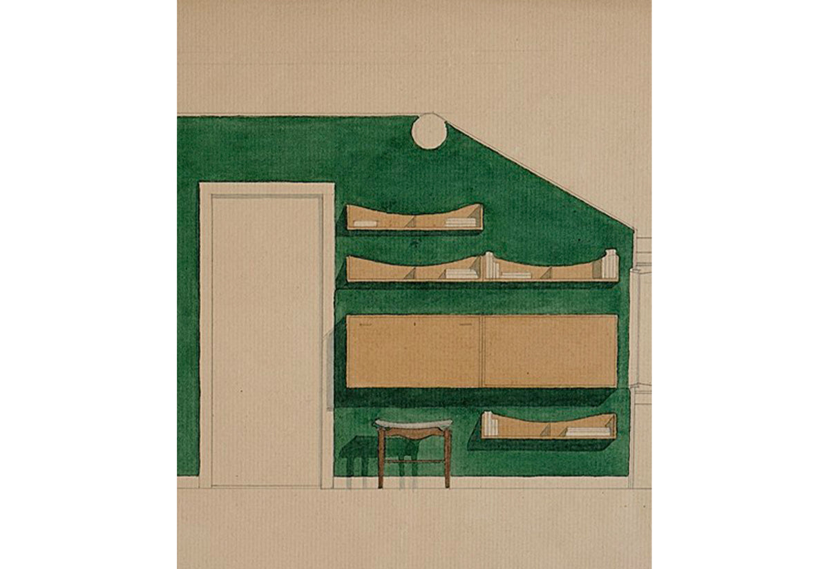 Hulsø Shelf, Finn juhl, House of finn juhl
