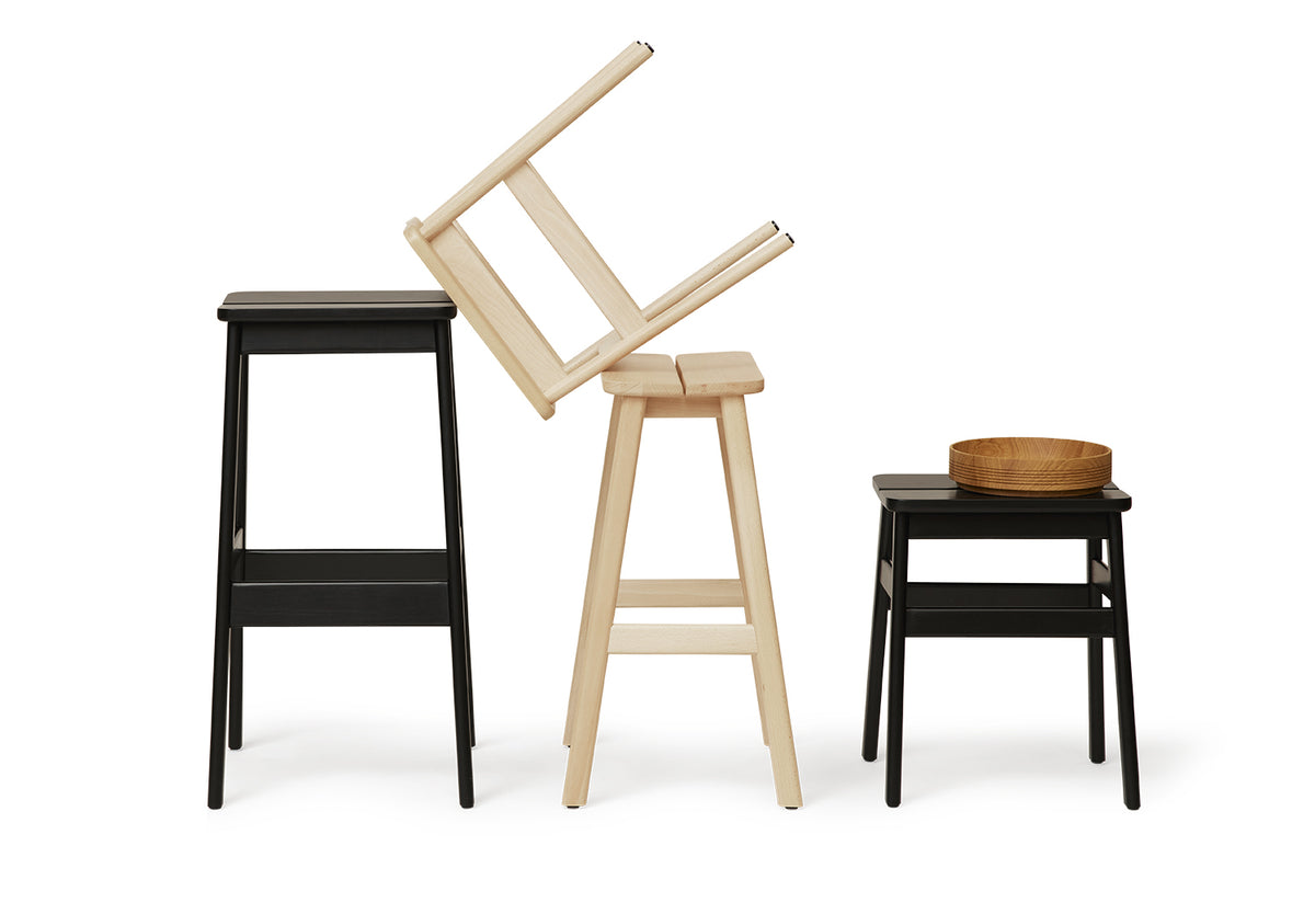 Angle Standard Stool, Herman studio, Form and refine