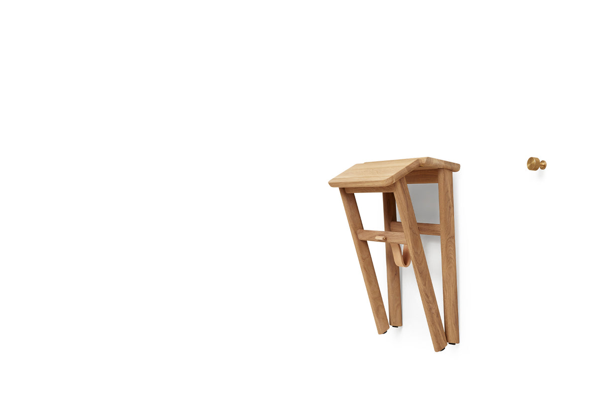 Angle Foldable Stool, Herman studio, Form and refine