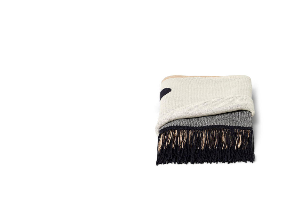 Aymara Blanket | Cream, Herman studio, Form and refine
