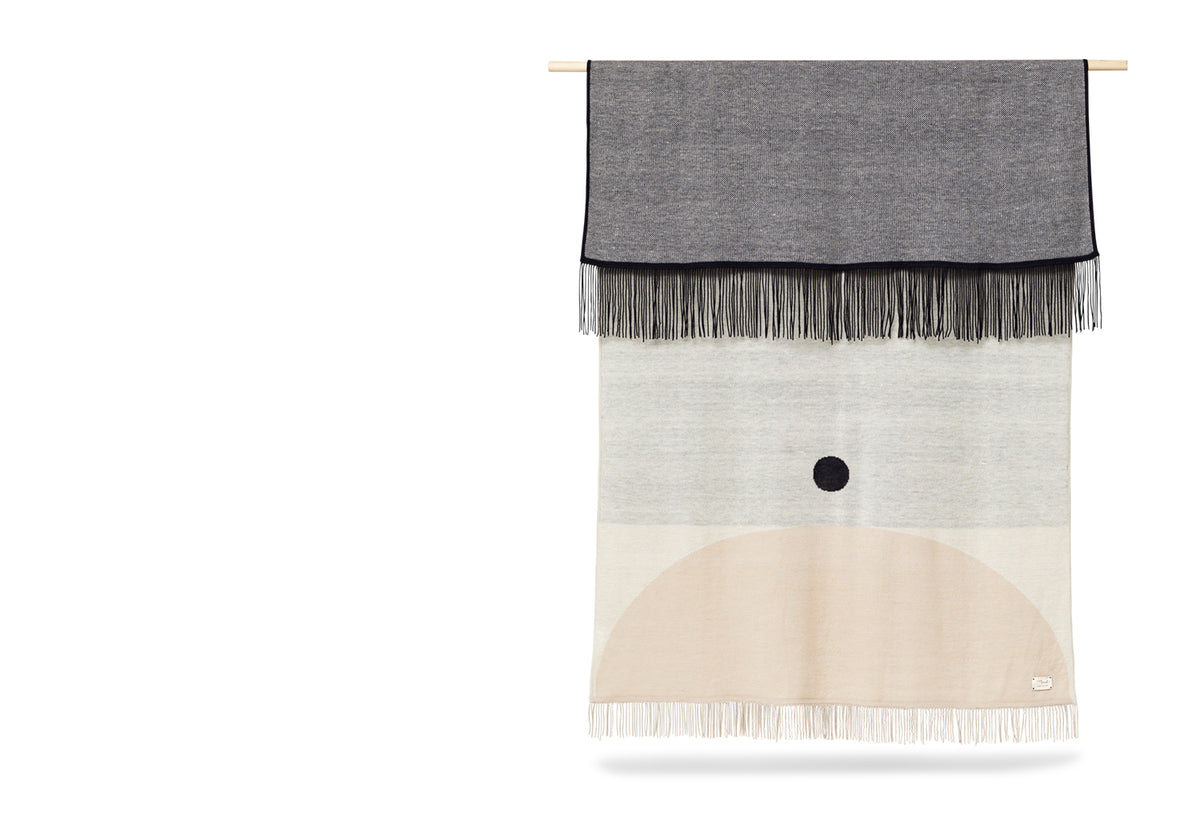 Aymara Blanket | Cream, Herman studio, Form and refine