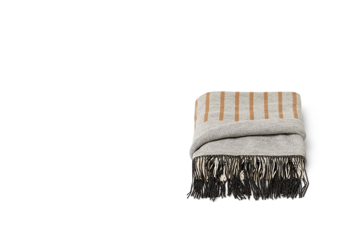 Aymara Blanket | Grey, Herman studio, Form and refine
