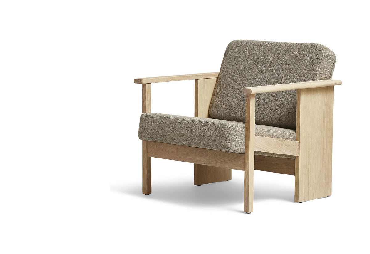 Block Lounge Chair, Herman studio, Form and refine