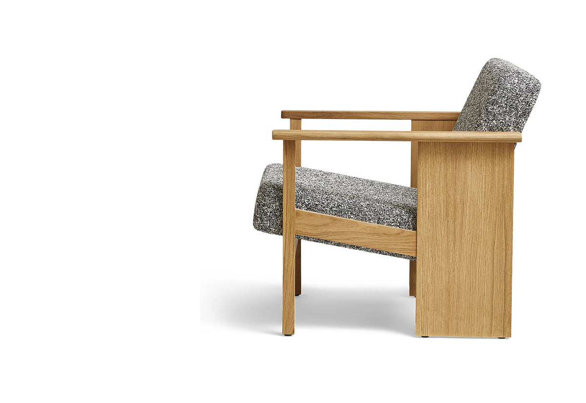 Block Lounge Chair, Herman studio, Form and refine