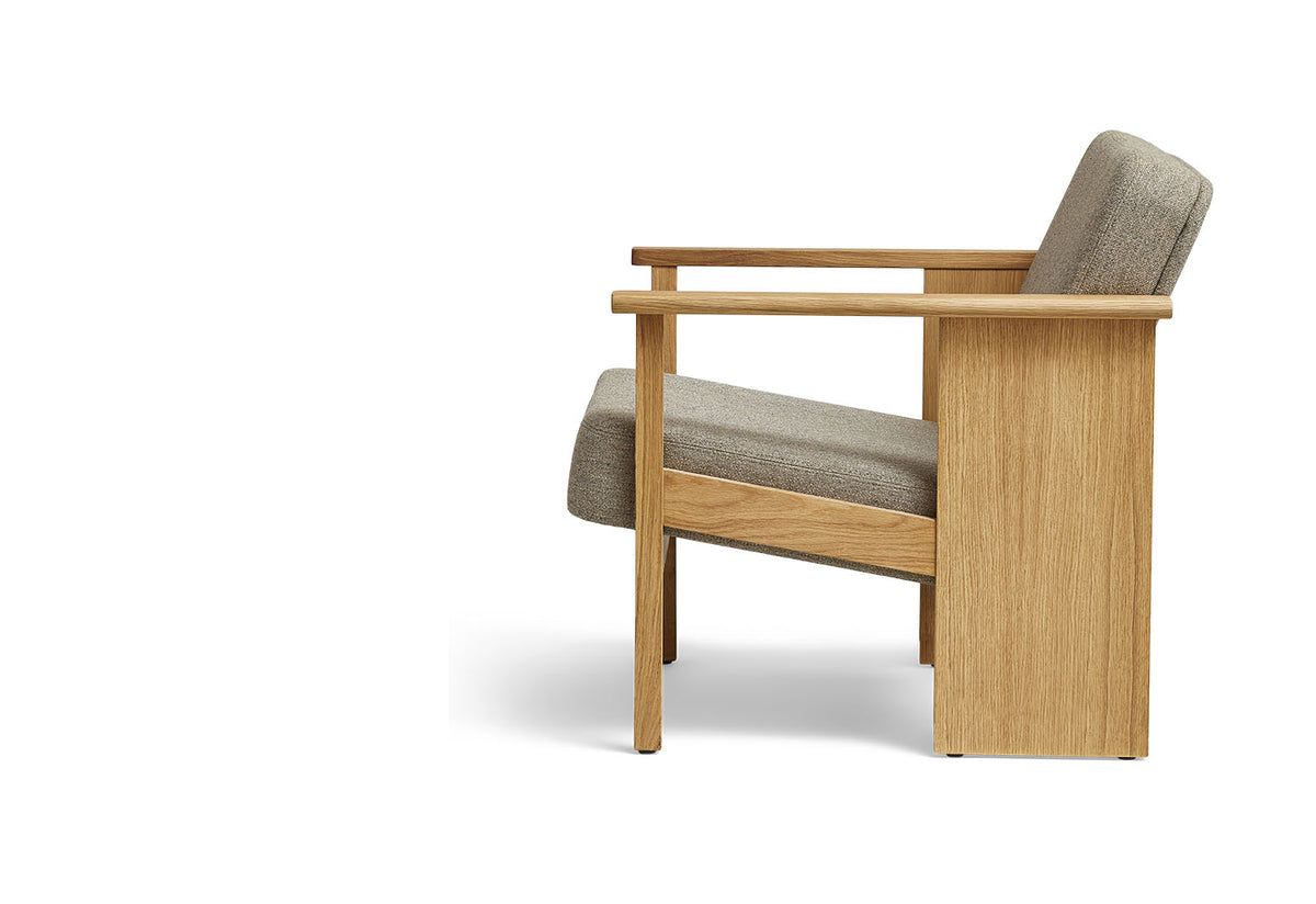 Block Lounge Chair, Herman studio, Form and refine