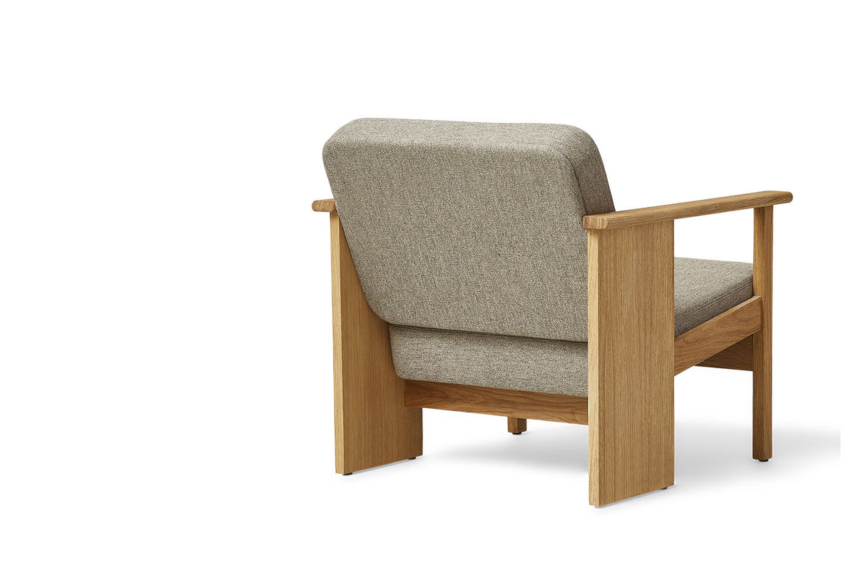 Block Lounge Chair, Herman studio, Form and refine