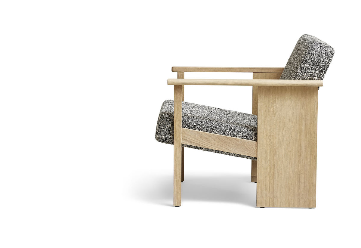 Block Lounge Chair, Herman studio, Form and refine