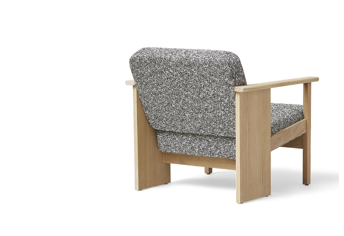 Block Lounge Chair, Herman studio, Form and refine