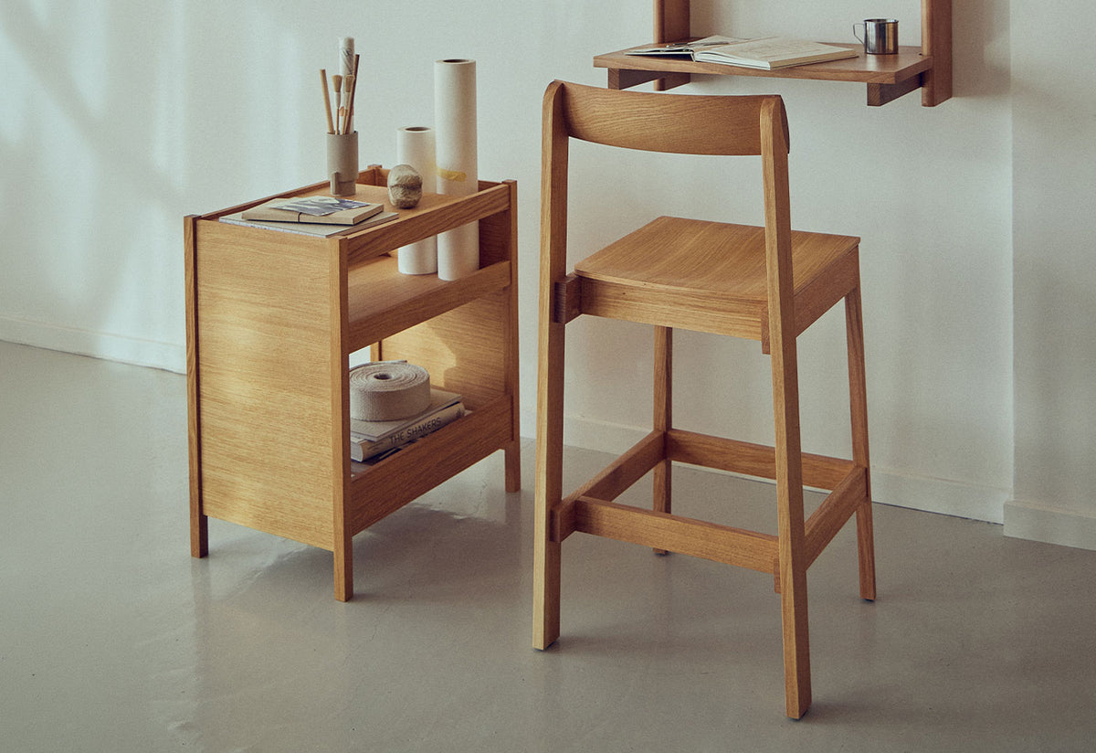 Blueprint Bar Chair, Herman studio, Form and refine