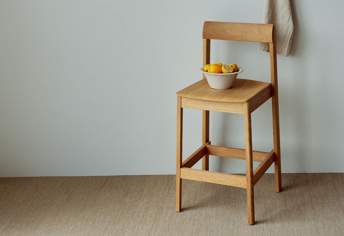 Blueprint Bar Chair, Herman studio, Form and refine