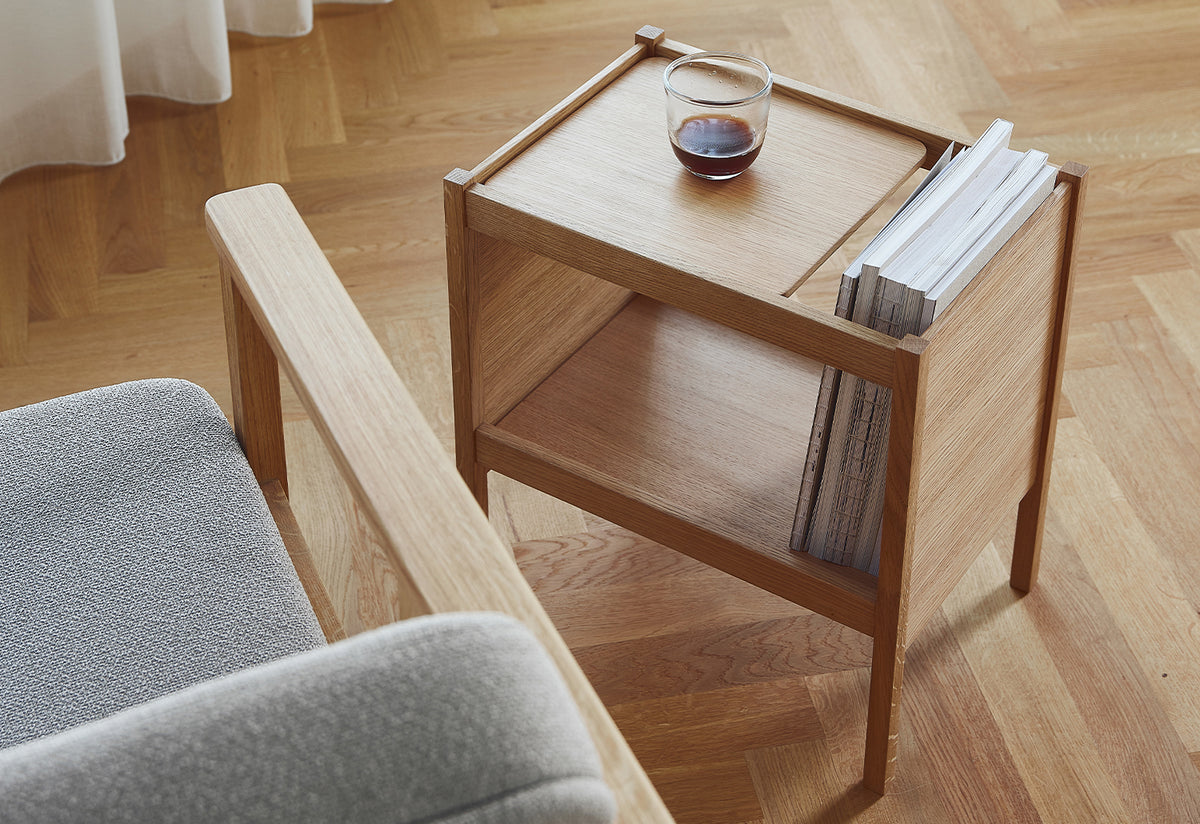 Journal Side Table, Herman studio, Form and refine