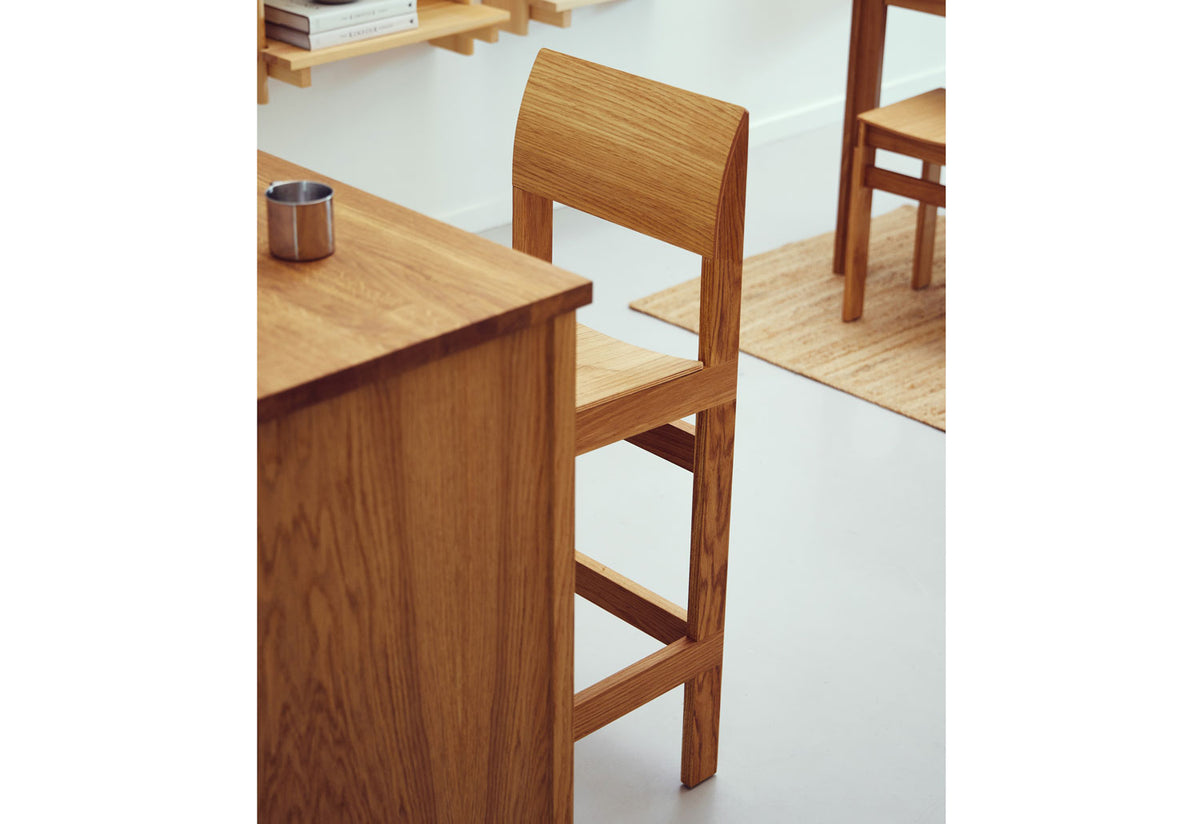 Sonder Bar Stool, Herman studio, Form and refine