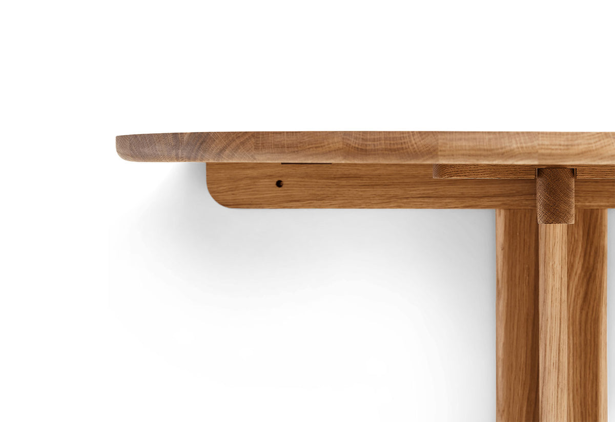 Trefoil Folding Wall Table, Herman studio, Form and refine