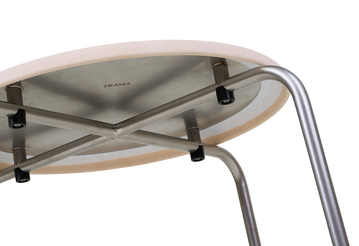Petit Rond Stool | Leather, Troels grum schwensen, Frama