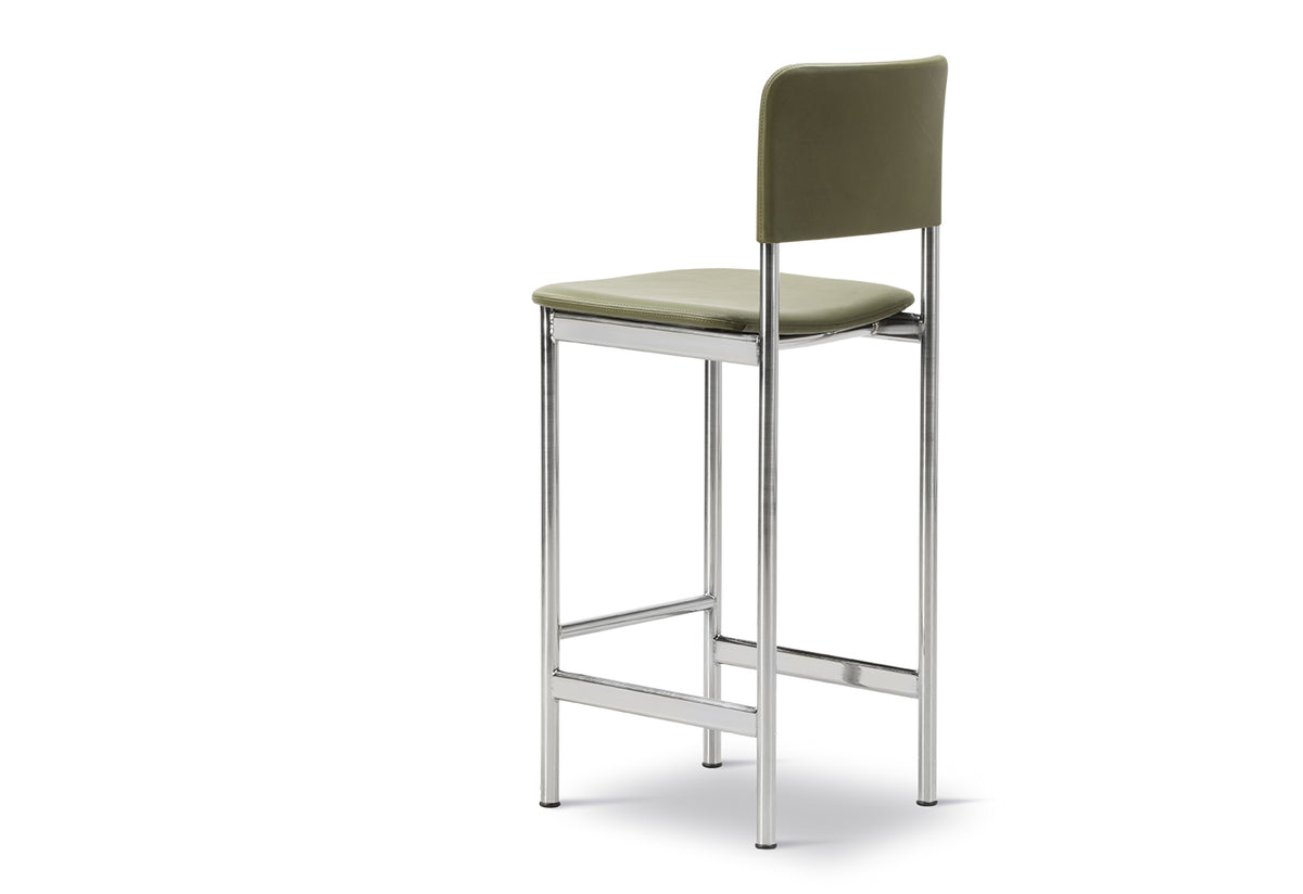Plan Barstool | Fully Upholstered, Barber osgerby, Fredericia