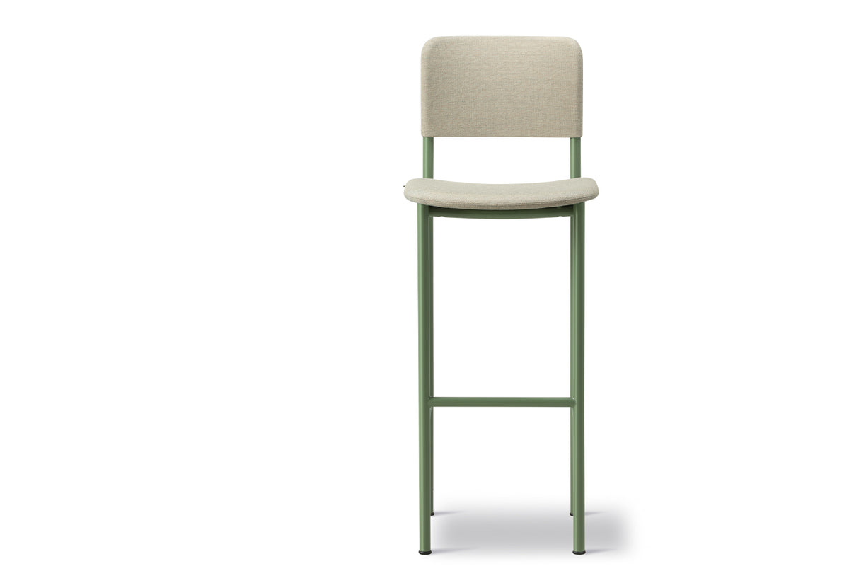 Plan Barstool | Fully Upholstered, Barber osgerby, Fredericia