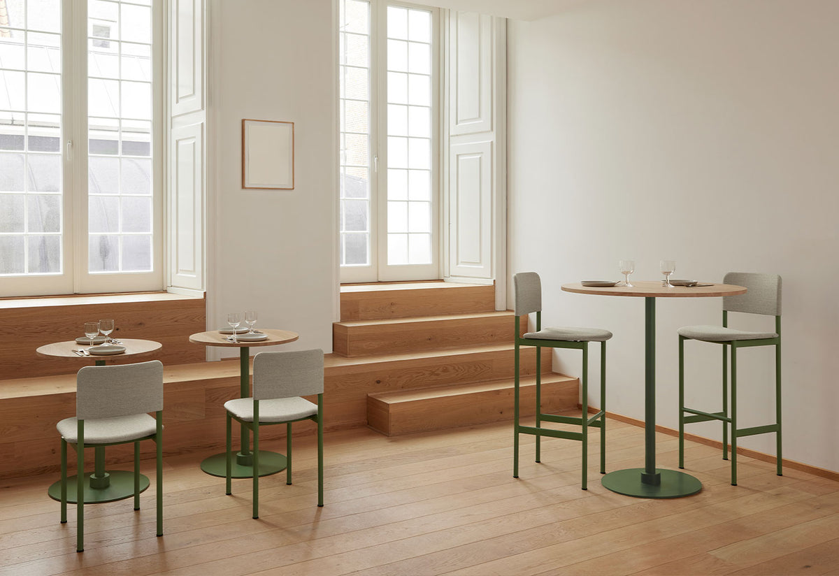Plan Column Table | Round, Barber osgerby, Fredericia