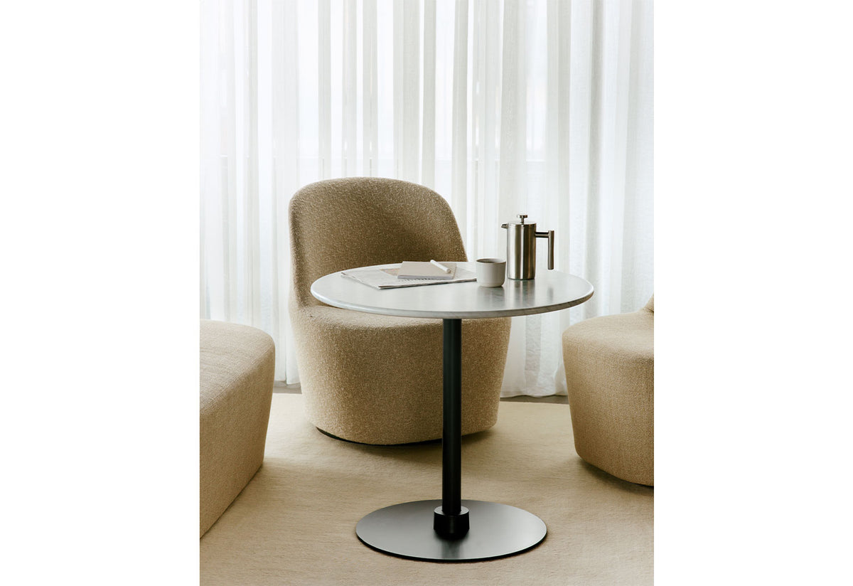 Plan Column Table | Round, Barber osgerby, Fredericia