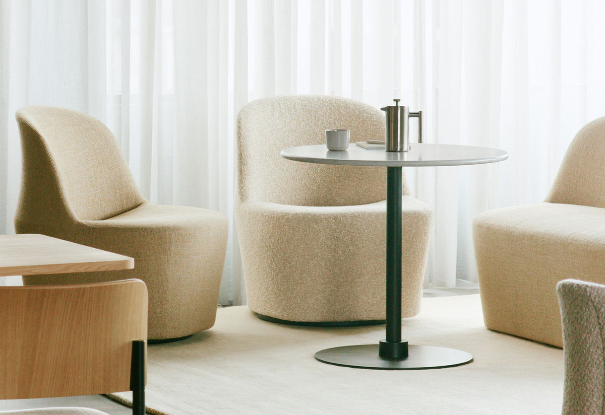 Plan Column Table | Round, Barber osgerby, Fredericia