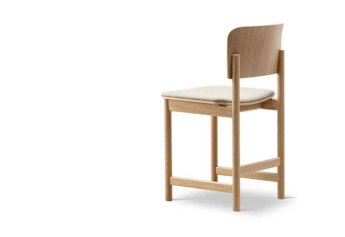 Plan Wood Chair | Seat Upholstered, Barber osgerby, Fredericia