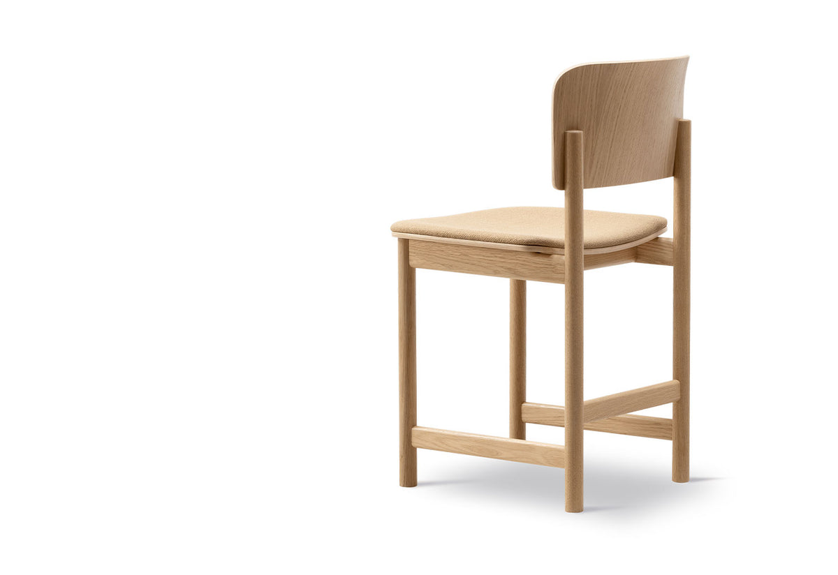 Plan Wood Chair | Seat Upholstered, Barber osgerby, Fredericia