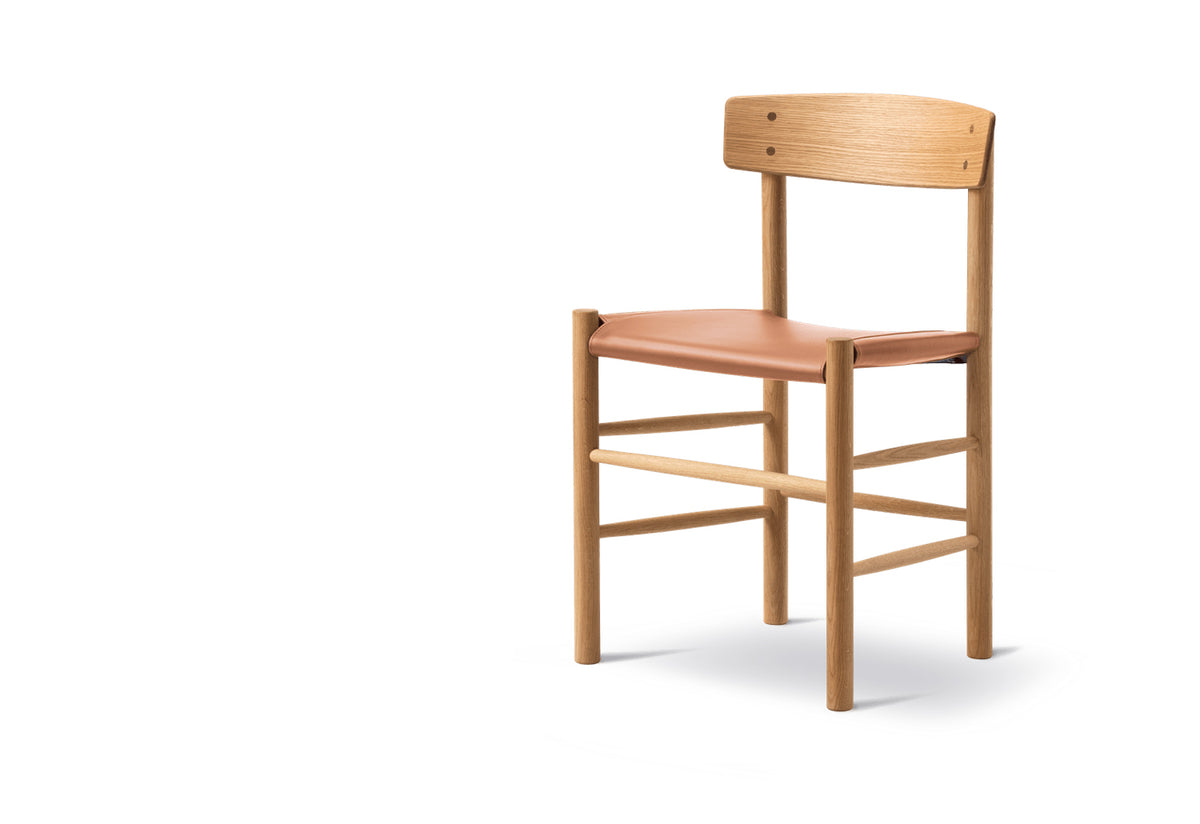 J39 Chair | Upholstered Seat, Børge mogensen, Fredericia