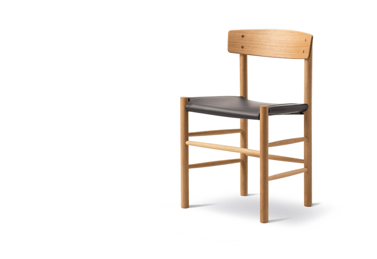 J39 Chair | Upholstered Seat, Børge mogensen, Fredericia