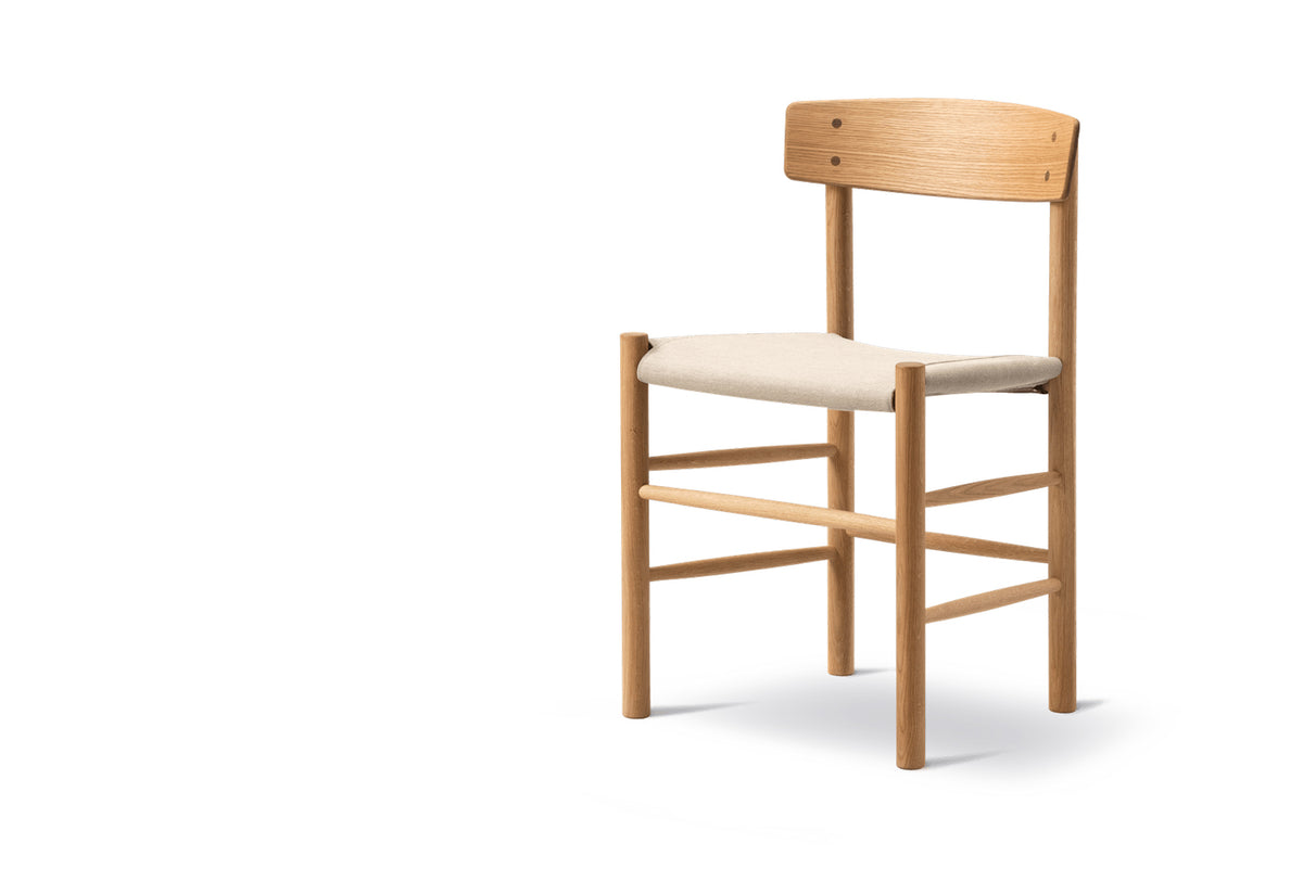 J39 Chair | Upholstered Seat, Børge mogensen, Fredericia