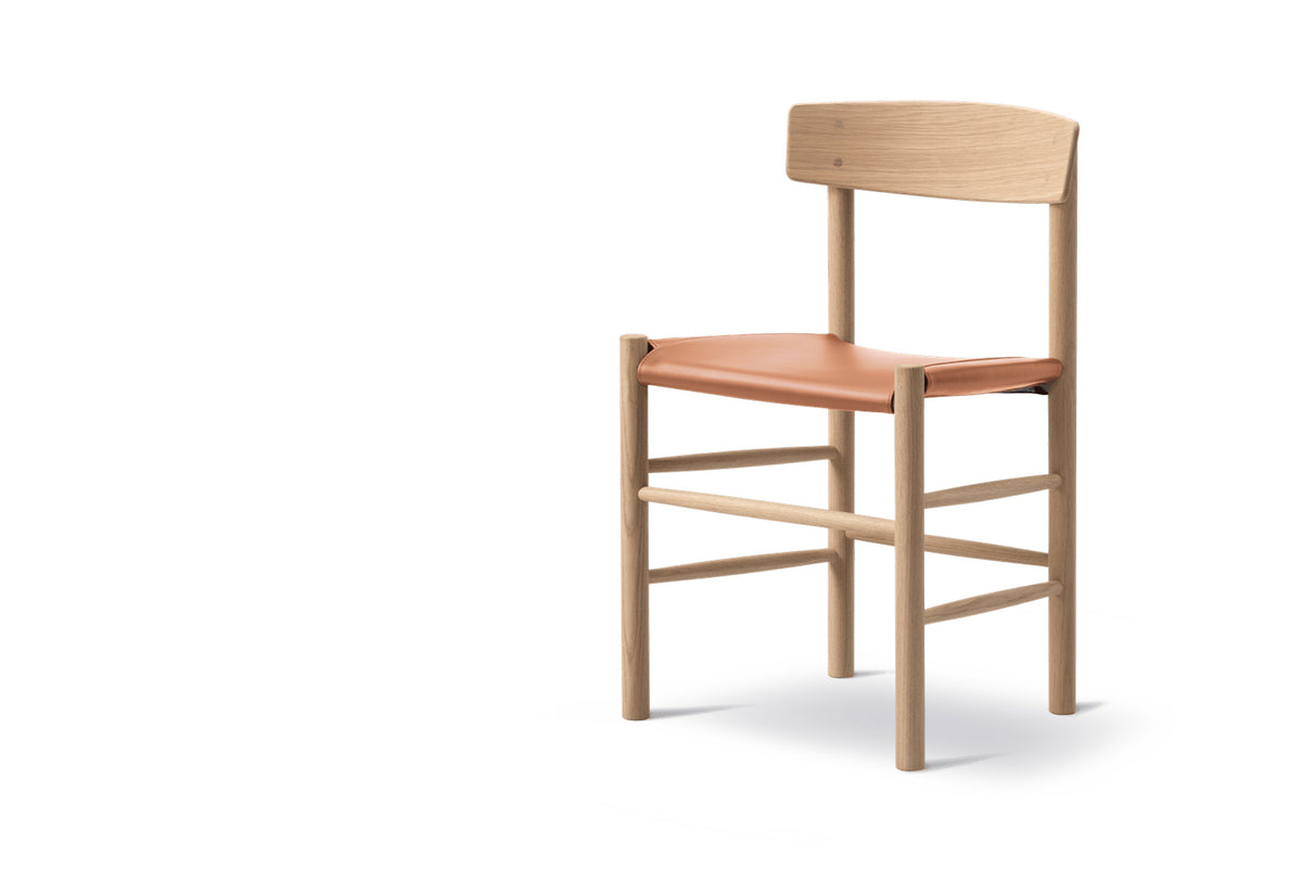J39 Chair | Upholstered Seat, Børge mogensen, Fredericia