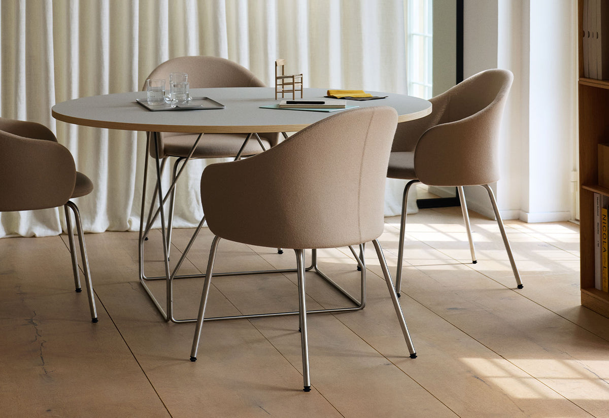Gomo Armchair | Tube Base, Hugo passos, Fredericia