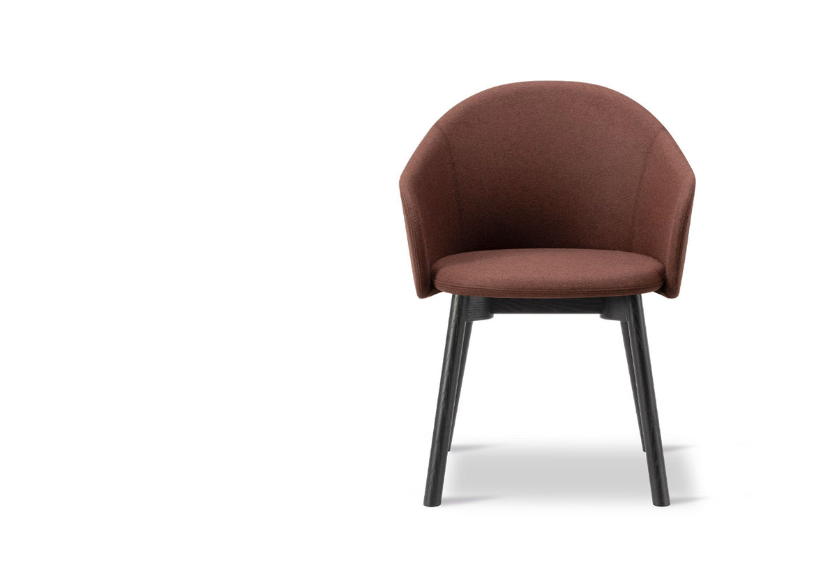 Gomo Armchair | Wood Base, Hugo passos, Fredericia