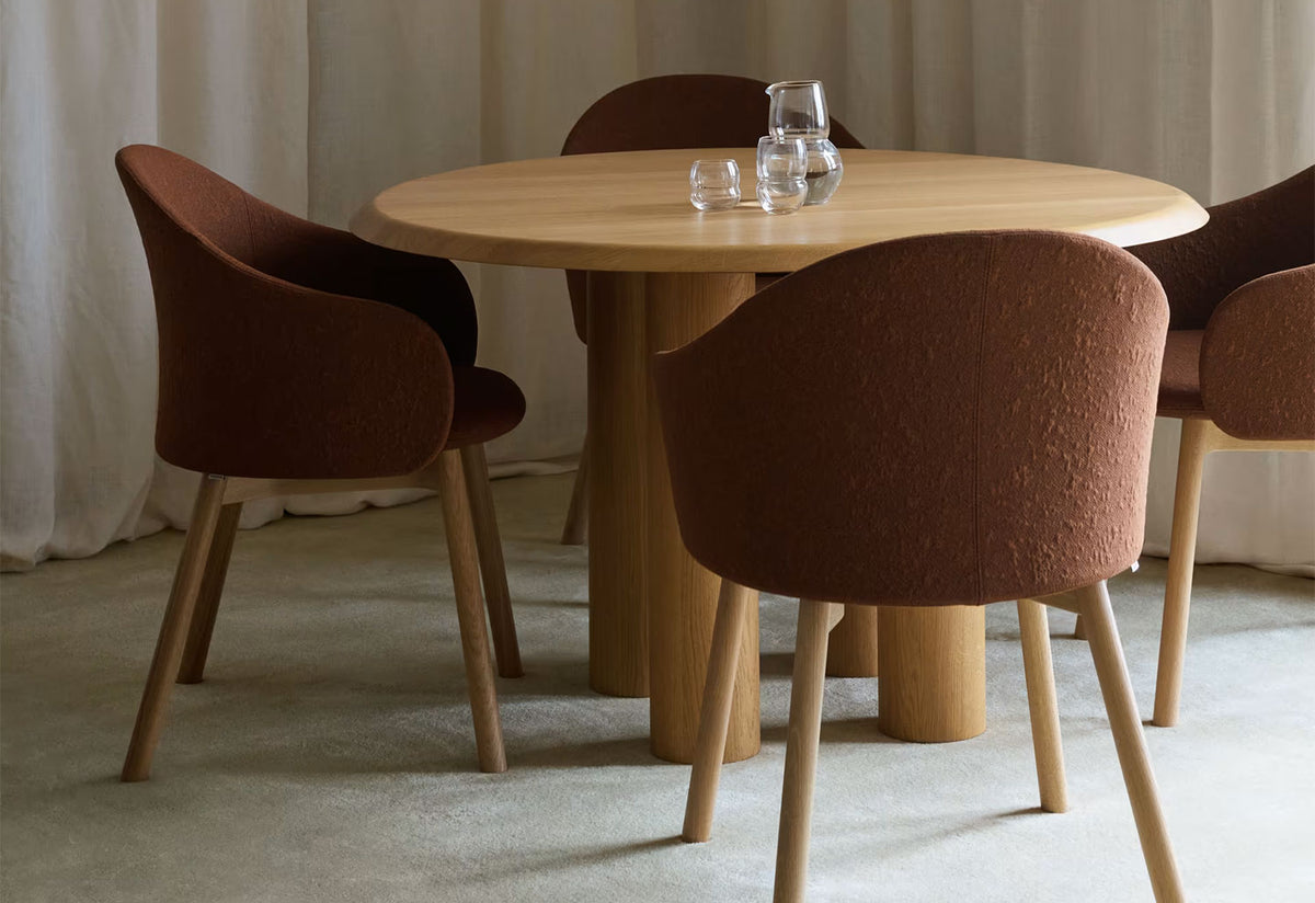 Gomo Armchair | Wood Base, Hugo passos, Fredericia