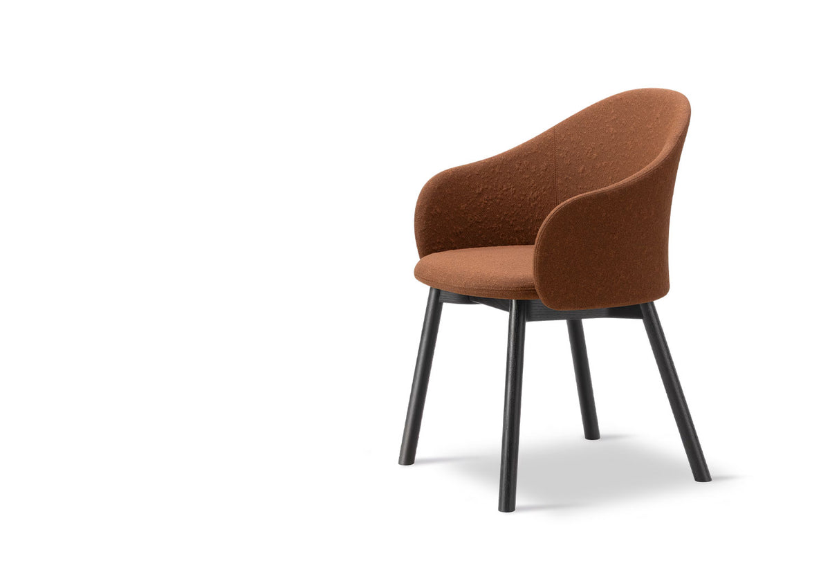 Gomo Armchair | Wood Base, Hugo passos, Fredericia