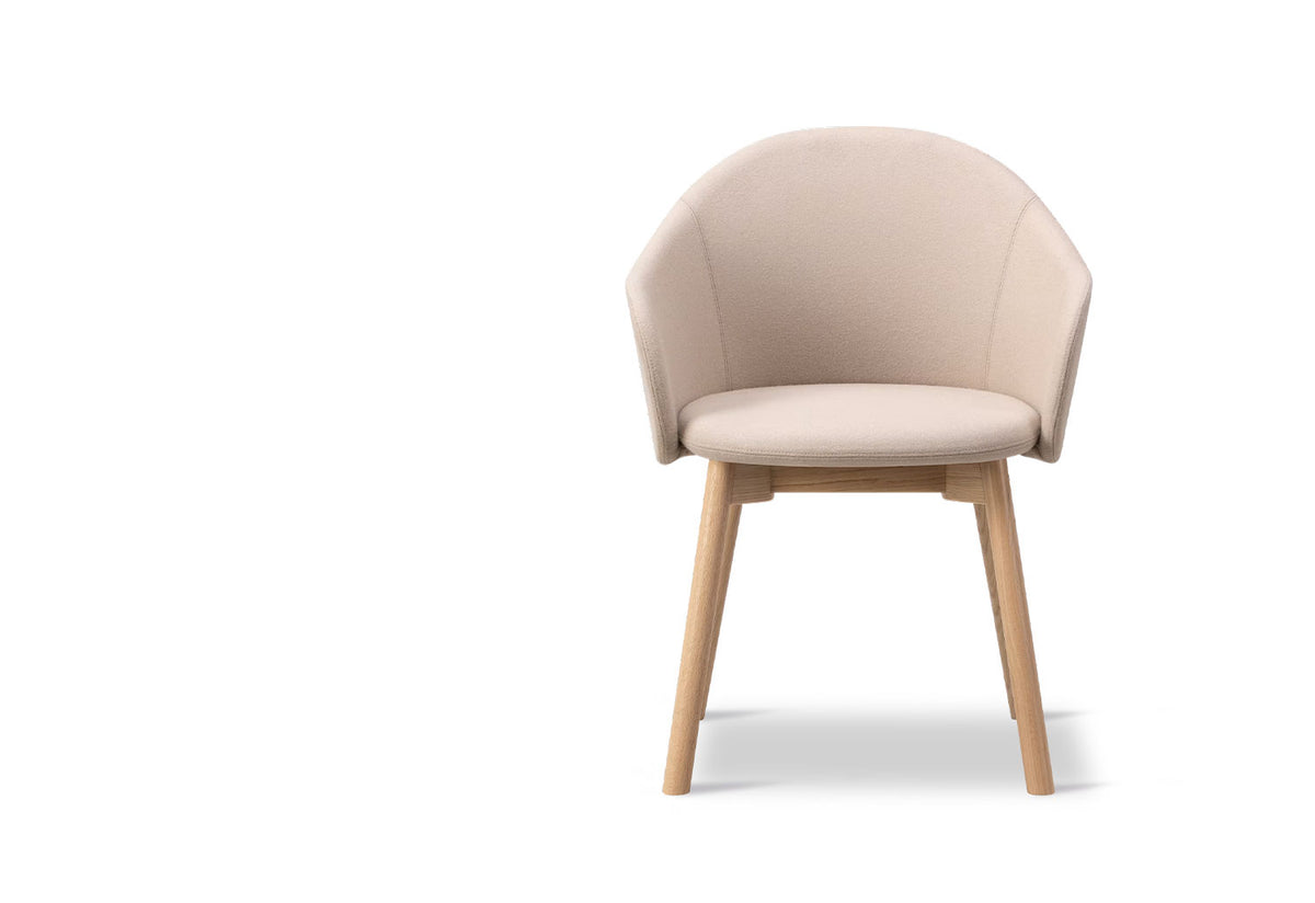 Gomo Armchair | Wood Base, Hugo passos, Fredericia