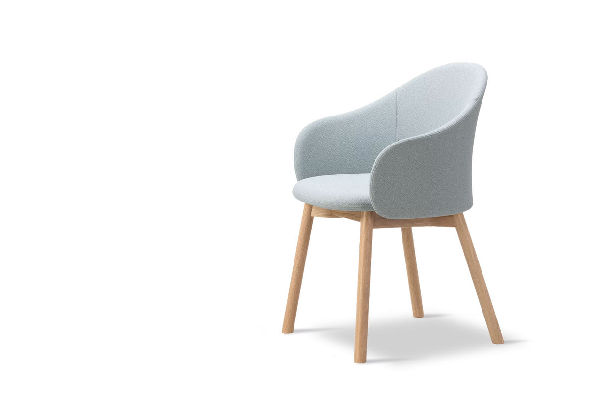 Gomo Armchair | Wood Base, Hugo passos, Fredericia