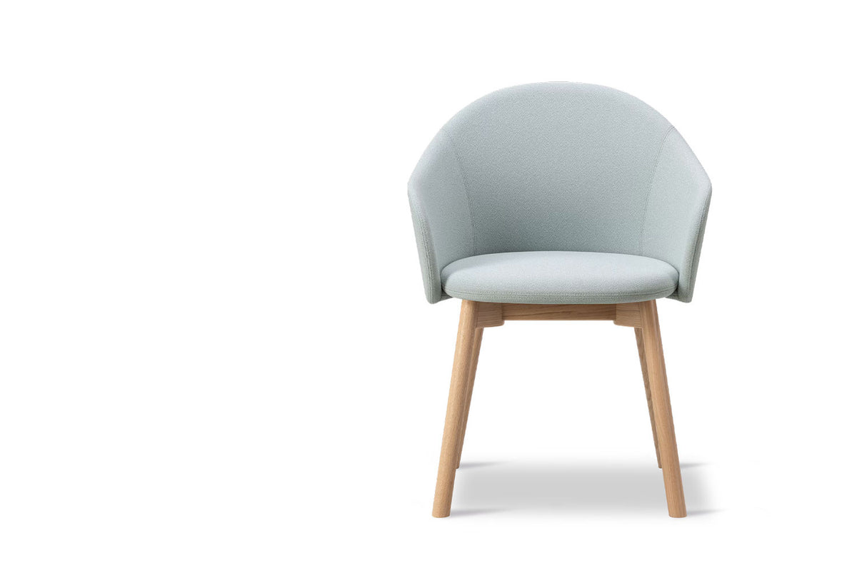 Gomo Armchair | Wood Base, Hugo passos, Fredericia