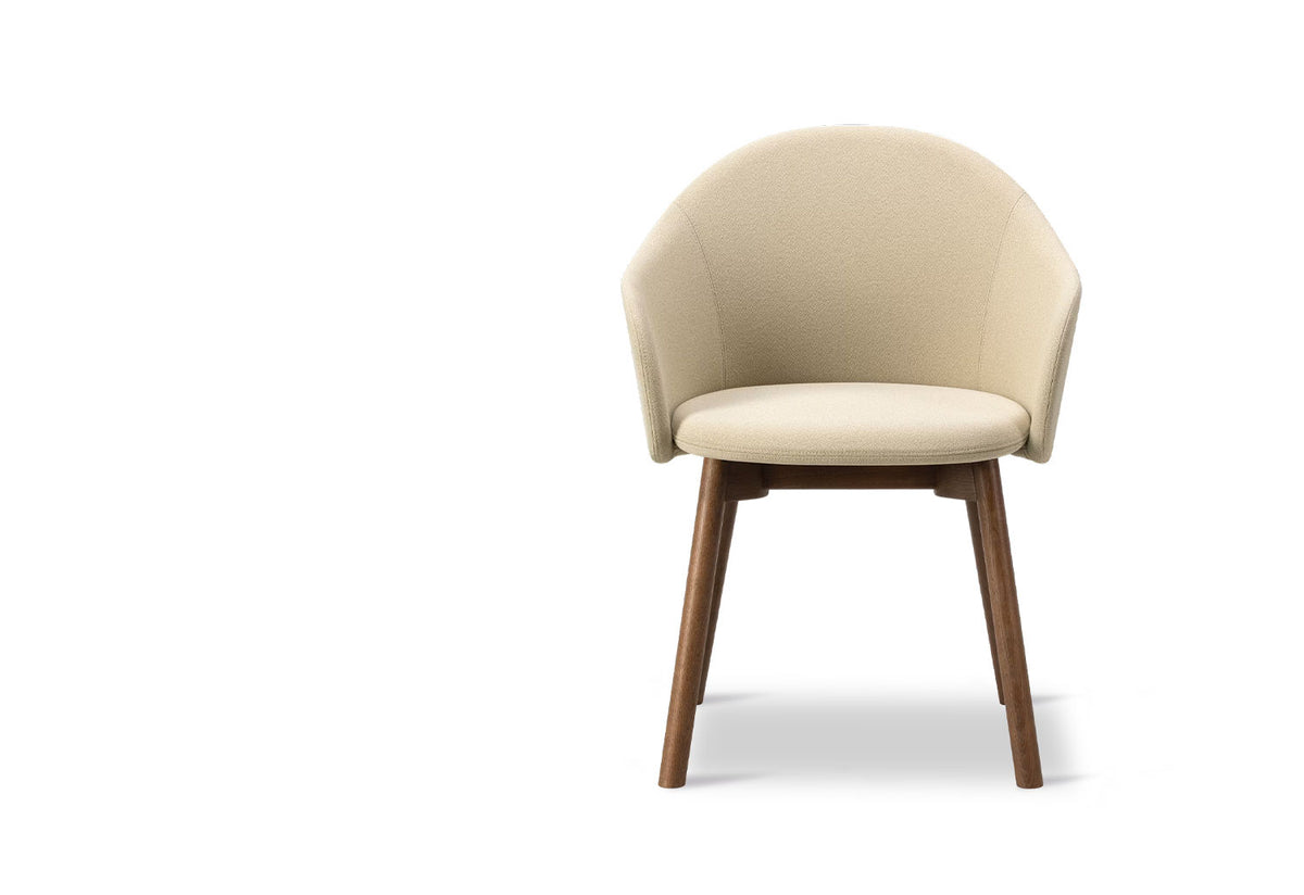Gomo Armchair | Wood Base, Hugo passos, Fredericia