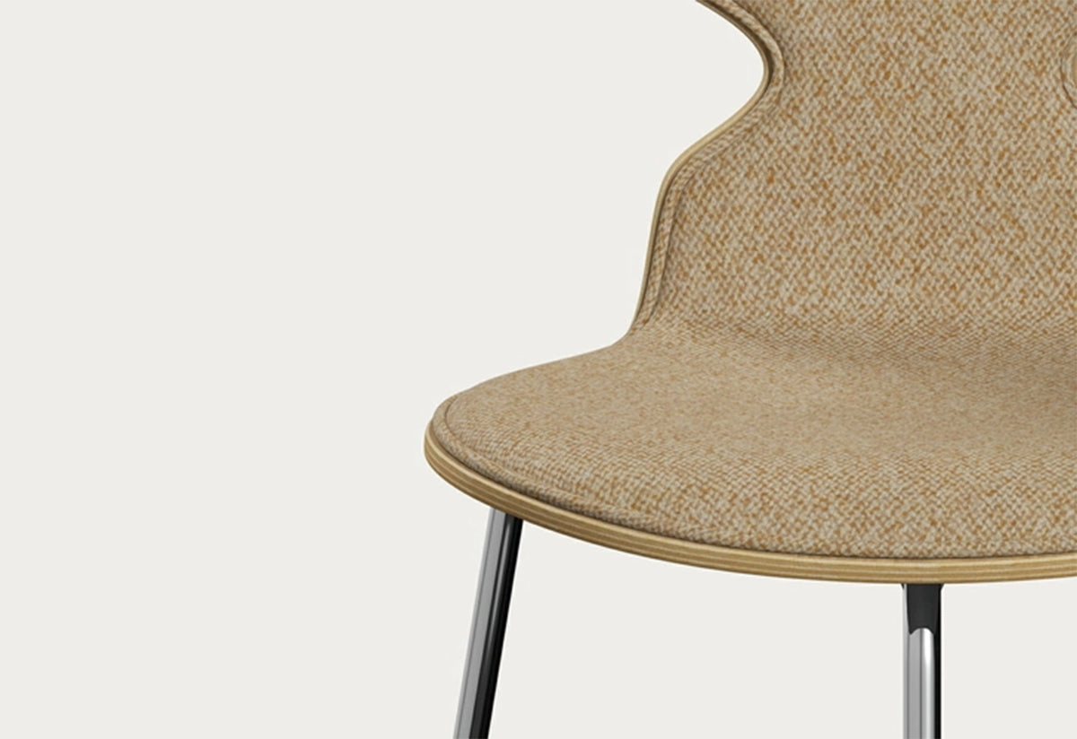 Ant Chair, 3 Legs, Front Upholstered, Arne jacobsen, Fritz hansen