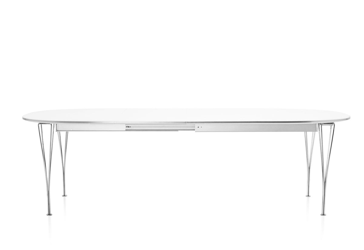 Superellipse Table | Extendable, Arne jacobsen, Bruno mathsson, Piet hein, Fritz hansen
