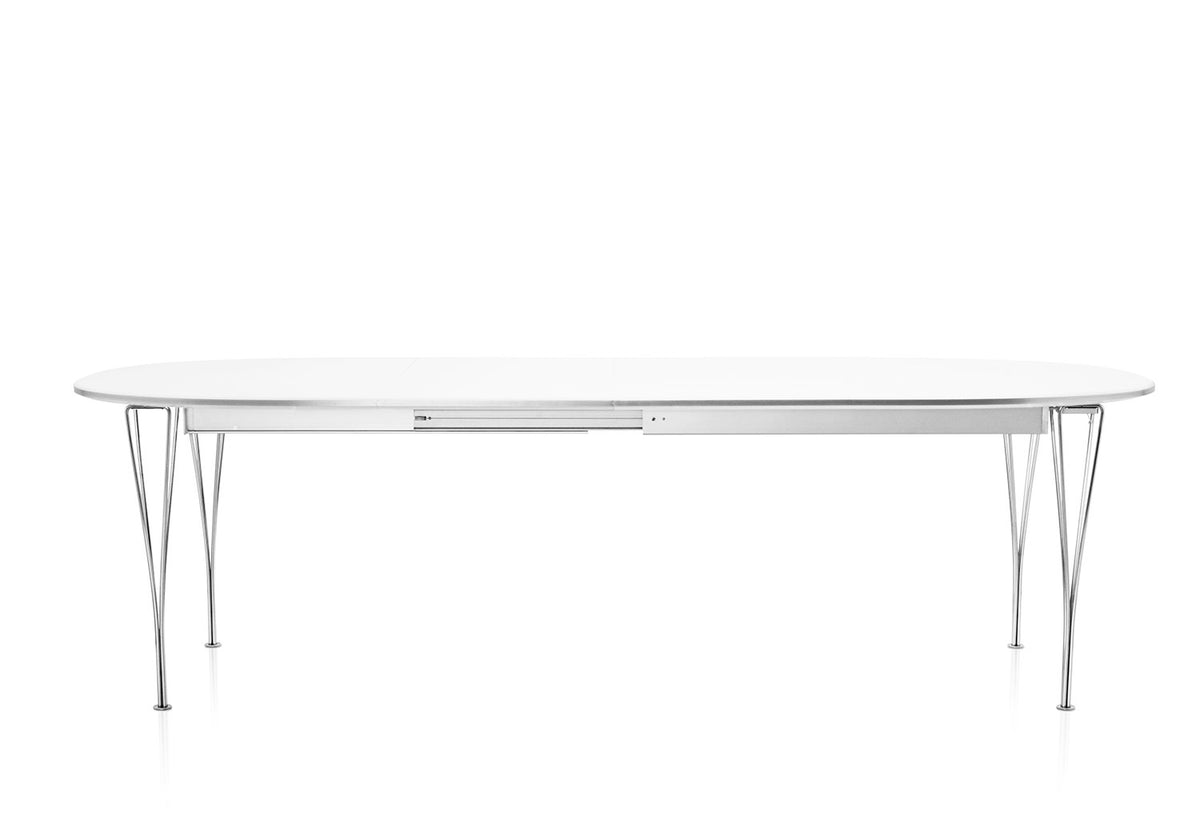 Superellipse table - Extendable, Arne jacobsen, Bruno mathsson, Piet hein, Fritz hansen