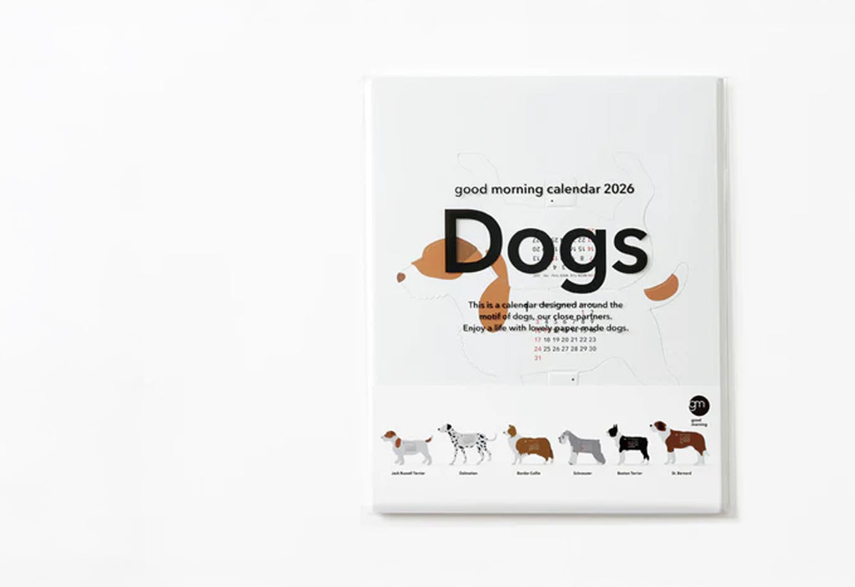 Dogs Calendar 2026, Good morning