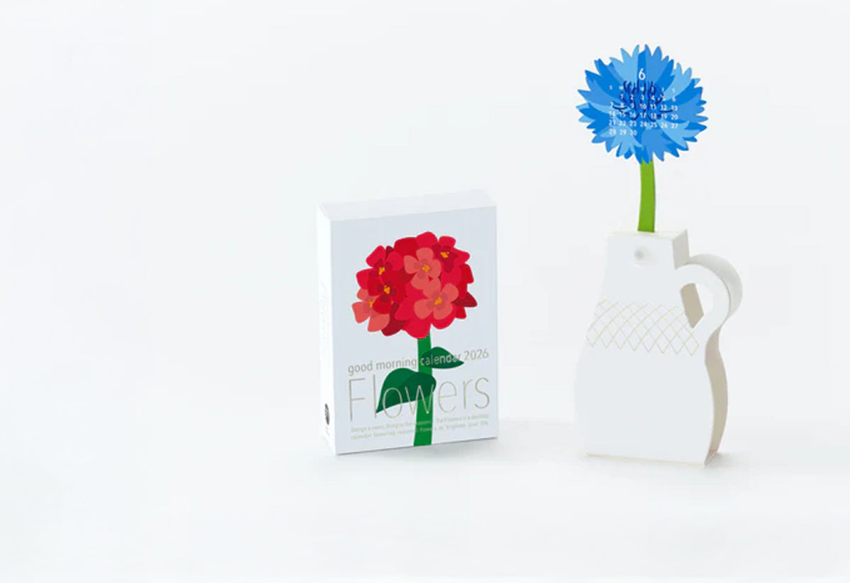 Flowers Calendar 2026, Good morning