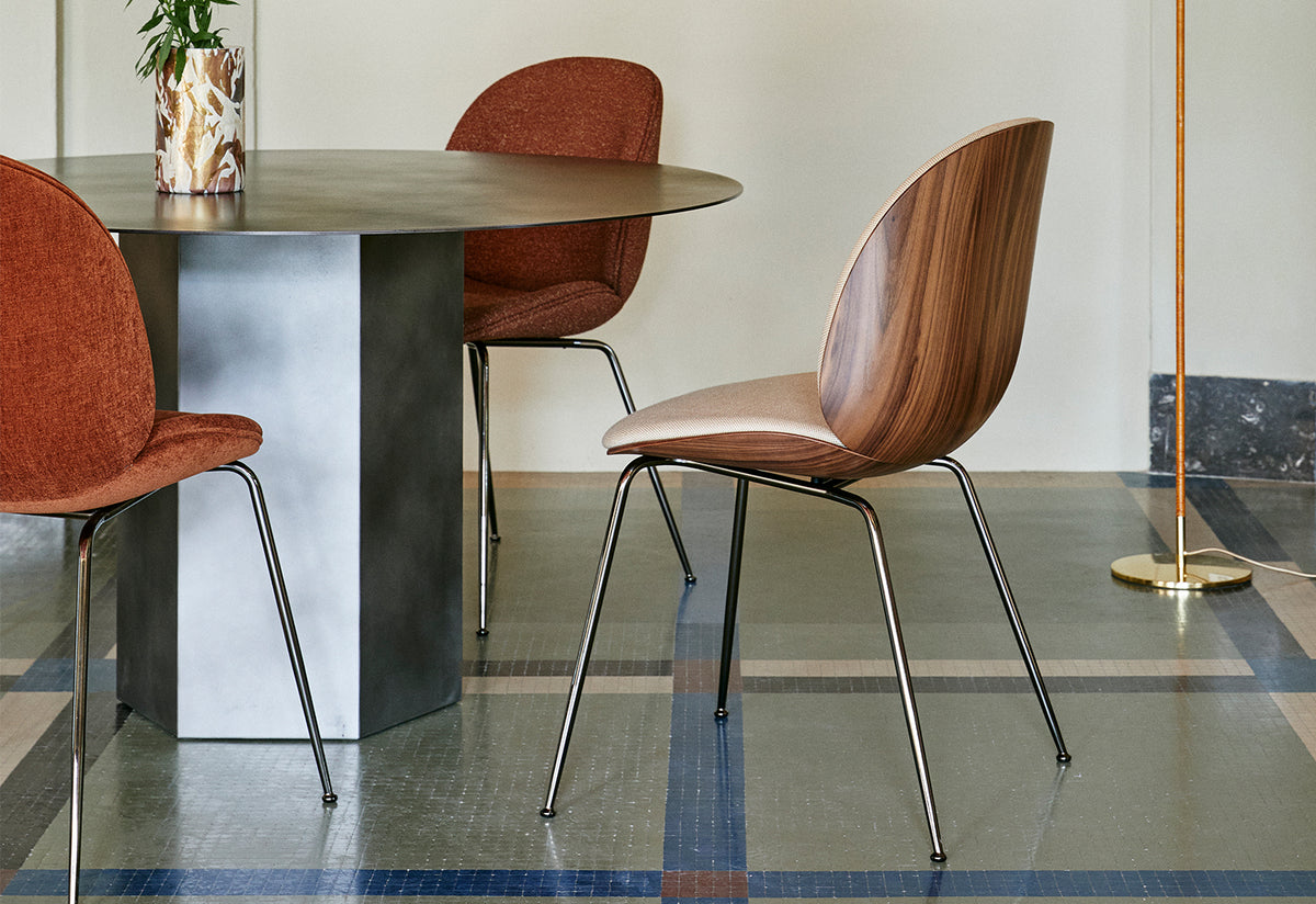Beetle Chair Veneer Shell | Conic Base, Gamfratesi, Gubi