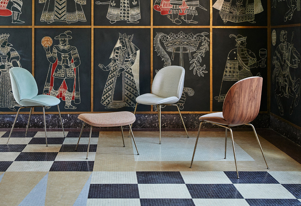Beetle Chair Veneer Shell | Conic Base, Gamfratesi, Gubi