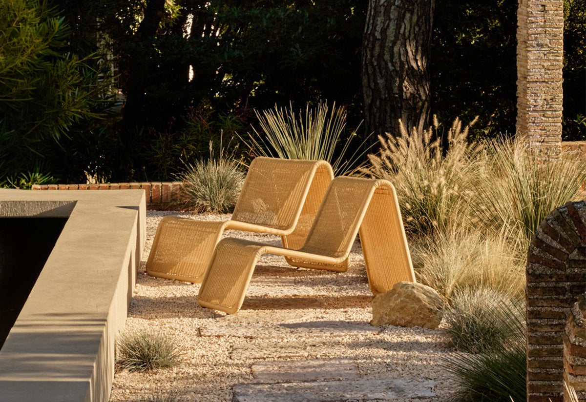 P3 Outdoor Lounge Chair, Tito agnoli, Gubi
