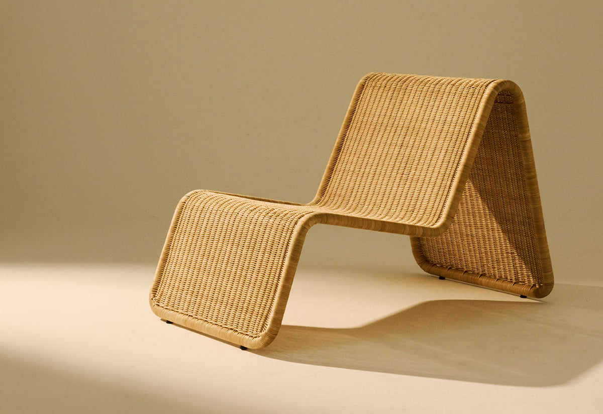 P3 Outdoor Lounge Chair, Tito agnoli, Gubi