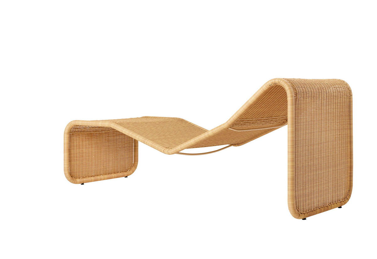 P3S Outdoor Chaise Longue, Tito agnoli, Gubi