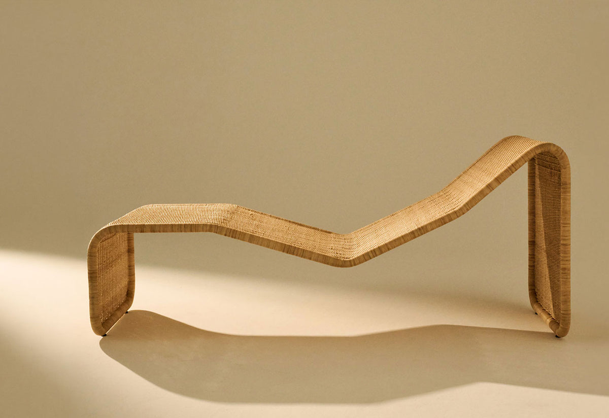 P3S Outdoor Chaise Longue, Tito agnoli, Gubi