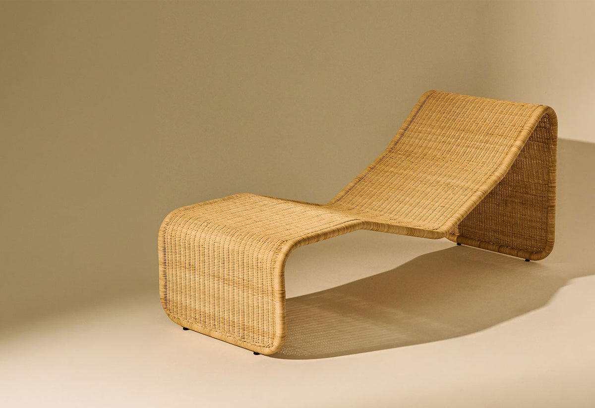 P3S Outdoor Chaise Longue, Tito agnoli, Gubi